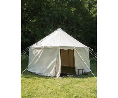 Medieval Round 5m Tent Functional Waterproof Tent Larp Reenactment Camping Event • $1319.99
