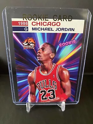 Michael Jordan 1986 Rookie Chicago Bulls Limited Edition • $17.50