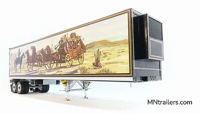 Snowman Smokey And Bandit Trailer 1:18 Scale For Kenworth W900 Road Kings • $979