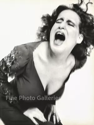 1971 Vintage RICHARD AVEDON Actress BETTE MIDLER Singer Duotone Photo Art 16x20 • $197.23