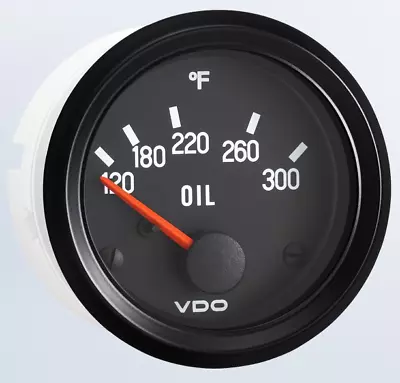 VDO 310-012 Cockpit Series 300F Oil Temperature Gauge Very Low Stock! • $69