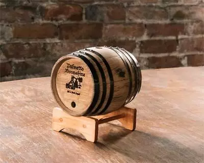 Palmetto Distillery Oak Aging Barrel / 1 Liter / 3 Liters / 5 Liters • $49.99