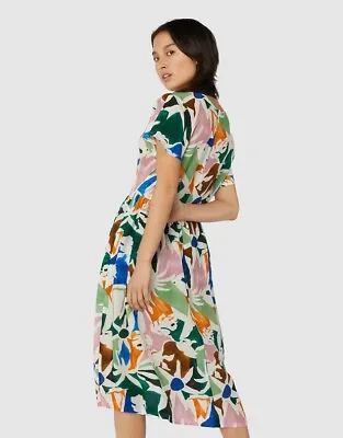 $115 • Buy Beautiful GORMAN “Vacation  Silk Dress * Size 14