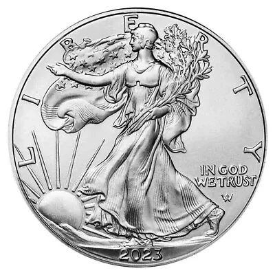 2023 $1 American Silver Eagle Brilliant Uncirculated • $25.99