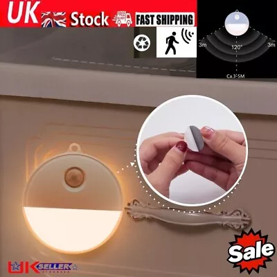 2X Automatic Led Night Light Stair Light Energy Saving Dusk To Dawn Sensor Lamps • £3.99