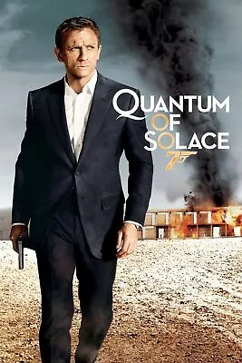 Quantum Of Solace Film Agent 007 James Bond Poster 45x32cm Craig • $16.24