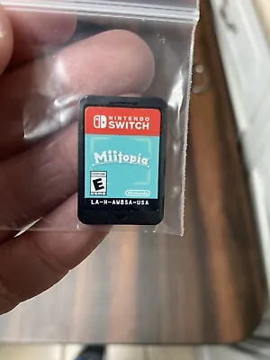 MiiTopia (Nintendo Switch) Cartridge Only • $39.95