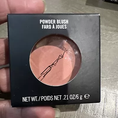 New In Box MAC Powder Blush MELBA NEW IN BOX SAME AS IMAGED • $24.99