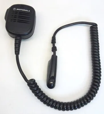 Motorola Mobile Radio Tactical Shoulder Microphone HMN9052C With Lapel Clip • $9.99