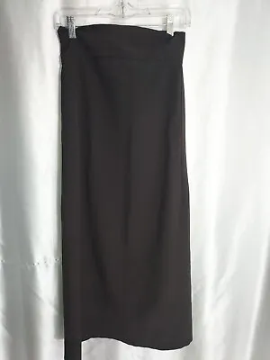 Amish Mennonite Apron Black S/M W 26  L 35 Plain Clothing Handmade • $12.50