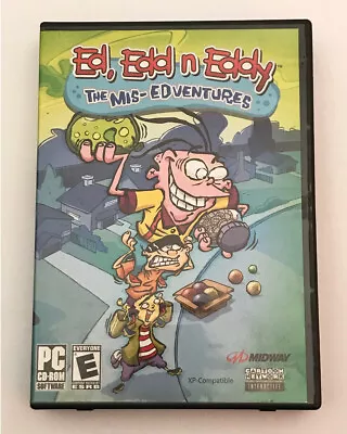 Ed Edd N Eddy: The Mis-Edventures PC Game;  (CD-ROM) 2-disk Set • $14.99