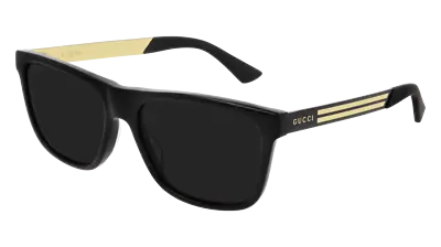 $455.03 • Buy Gucci Sunglasses GG0687S  002 Black Gray Man