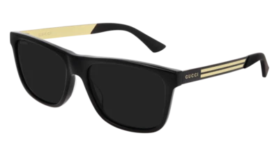 $461.25 • Buy Gucci Sunglasses GG0687S  002 Black Gray Man