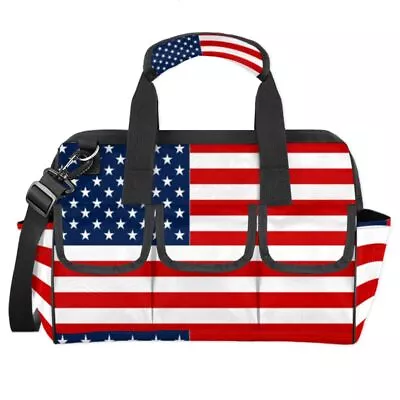 American Flag Tool Bag Tool Bags For Men Electrician Tool Bag Mechanic Too... • $62.85