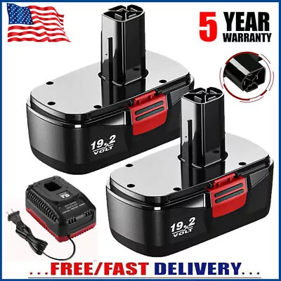 Battery/Charger For Craftsman C3 19.2 Volt Battery 130279005 Cordless Drill NIMH • $17