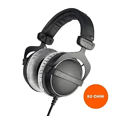 Beyerdynamic DT 770 PRO 80 Ohm Over-Ear Studio Headphones Black • $128.97