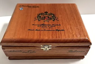 Cigar Box A Fuente Don Carlos Cosecha 1984 Made In Dominican Republic • $19.95