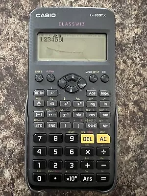 Casio CLASSWIZ FX-83GT X Scientific Calculator - Black - With Cover • £14.99