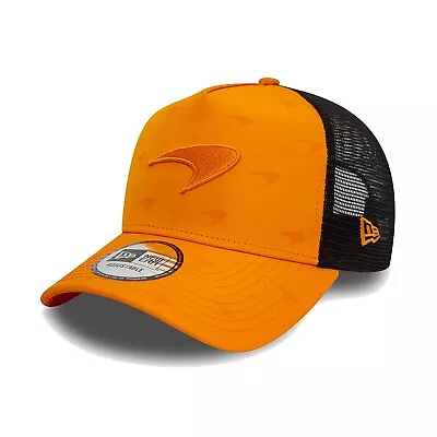 New Era Cap McLaren F1 Formula One Racing Team Tonal Papaya Snapback Trucker Hat • £40