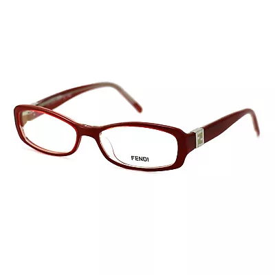 Fendi Women's Eyeglasses F996 604 Red 51 15 135 Frames Oval • $29.95