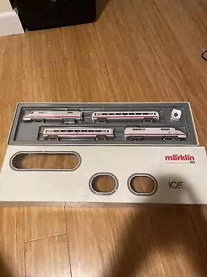 Marklin HO 37785 ICE 3  VfB Stuttgart - Marklin Tour  Digital Train Set Ex+ • $175