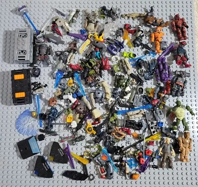 Mega Bloks Construx Call Of Duty Halo Action Figure Parts Accessories Lot • $39.95