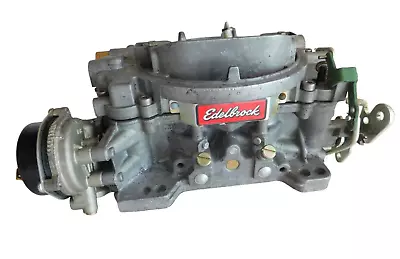 Marine Carburetor Edelbrock Performer 1409 Electric Choke  600 CFM As Pictured • $195