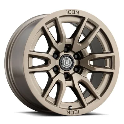 Icon Alloys Vector 6 Bronze - 17 X 8.5 / 6 X 5.5 / 0 Mm / 4.75  Bs • $254.99