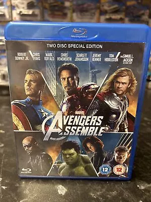 Avengers Assemble - Blu Ray - 2 Disc Special Edition With Bonus Disc Marvel • £1