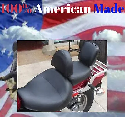 Honda Shadow Spirit 1100 97-UP Motorcycle Driver Backrest Quick Release • $83.92