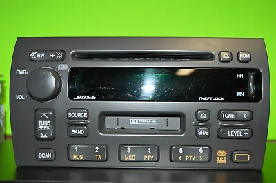 98 99 Cadillac Catera Factory BOSE CD Cassette Player Radio Stereo 16239126 • $99.99