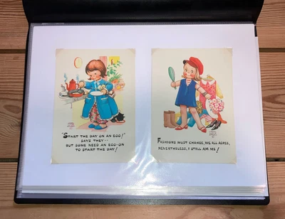 £19 • Buy Vintage Mabel Lucie Attwell 13 Unused Postcards 