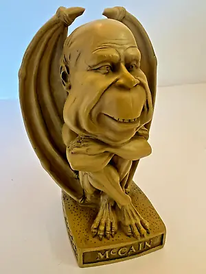 Original Toscano JOHN McCAIN Gargoyle Statue Political Humor Figurine 8.5  Tall • $27.40