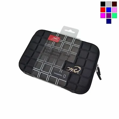 Carrying Sleeve Neoprene Cover Bag Case For 9  Inch Laptop IPad Tablet Black • £4.52