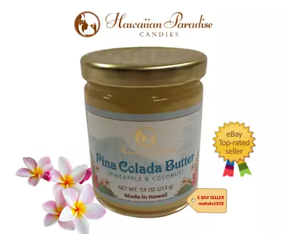 🍍pina Colada Butter Pineapple Fruit Spread Hawaiian Paradise Candies - 7.5 Oz  • $9.39