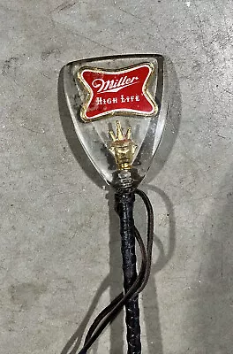 UNIQUE Miller High Life Draft Tap Handle Custom 25” Iron Fire Poker • $45