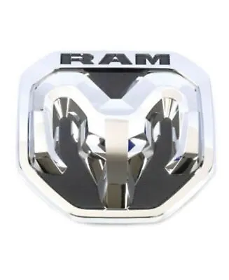 1 OEM Ram Rear Tailgate Emblem Fit Ram 1500  68218155AA Chrome 2019-2024 • $43.15