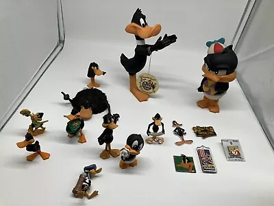 Vintage Looney Tunes Toys Lot Of 11 Figures 90s Warner Bros PVC Duffy Duck • $69