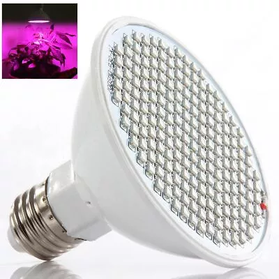 E27 126/200/300 Led Grow Light Bulbs Lamp For Indoor Plant Hydroponic Veg Bloom • $7.51