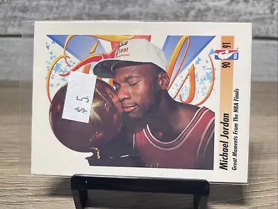 Michael Jordan Great Moments From The NBA Finals 1990-91 Skybox#334 GOAT! • $3.80