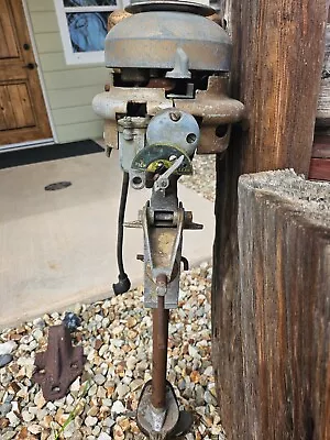 Neptune Mighty Mite  2 Cycle 1.7 Hp Outboard Motor Model WC1 • $350