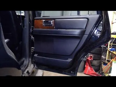 2016 Navigator Rh Pass Side Rear Door Interior Trim Panel Black Ph • $147