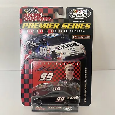 $8.99 • Buy 2000 Racing Champions Premier Series Jeff Burton #99 1/64 Diecast Car Cover