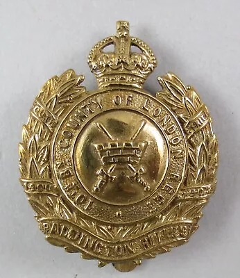 Military Cap Badge 10th Battalion London Regiment Paddington Rifles • £5