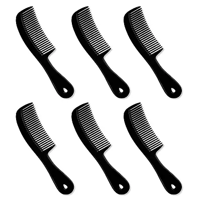 Combs For Men Pack Of 6 Pocket Combs For Men Hair Comb Set Beard Mustache Com • $10.10