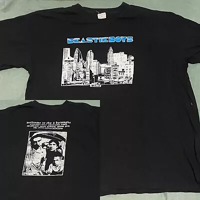 VINTAGE Beastie Boys Welcome To The 5 Boroughs Summer Aus Tour 2005 ‘RARE’ - XL • $150