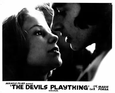 The Devil's Plaything Original Lobby Card Marie Forsa Sexy 1973 Horror • £23.74