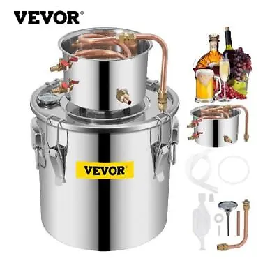 Gallon Distiller Moonshine Alcohol Still Stainless Copper DIY Home Brew  • $212.99