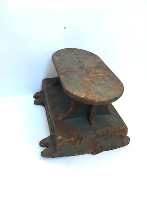 Anvil Vtg Small Antique Grinnell Universal Bench Tool Iron Shaping Metal Working • $44.99