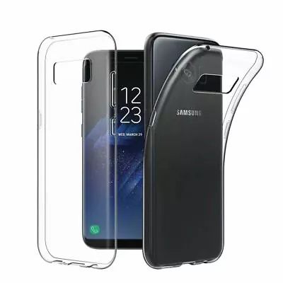 Galaxy Note 9 8 S9 S8+ Case Shockproof Genuine Thin Soft Clear Cover For Samsung • $4.90